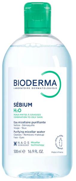 Bioderma - Agua Micelar Sebium H2o Purifying Cleansing Micellar Water - YesStyle - Imagen 4