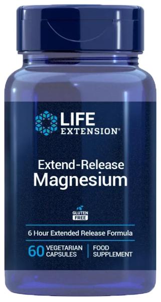 Life Extension Extend-Release Magnesio 60 Cápsulas Vegetarianas