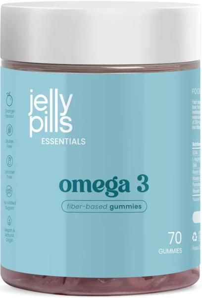 Jelly Pills Omega 3 Sabor Naranja 70 Gummies