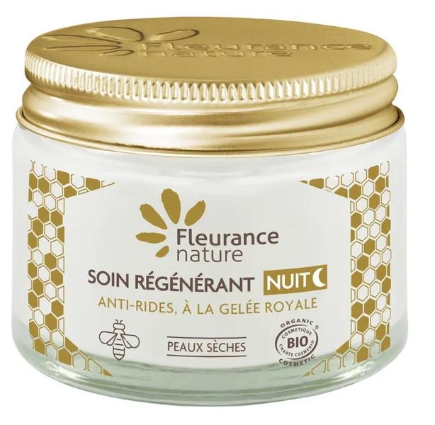 Fleurance Nature Crema De Noche Regenerante Antiarrugas Con Jalea Real Bio 50 Ml