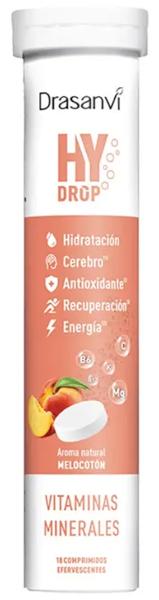 Drasanvi Hydrop Electrolitos Efervescentes Melocotón 18 Comprimidos