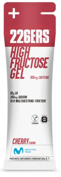 226Ers Cereza High Fructose Gel Con Cafeína 80 Rg