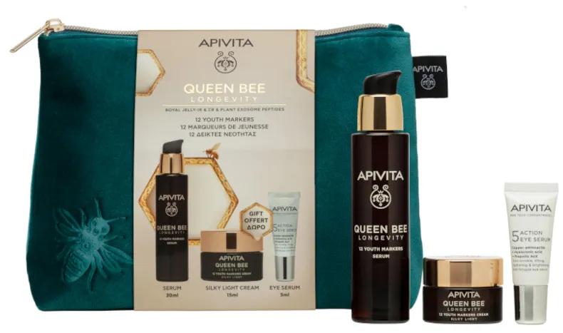 Apivita Queen Bee Longevity Sérum Estuche 4 Pz - Imagen 2