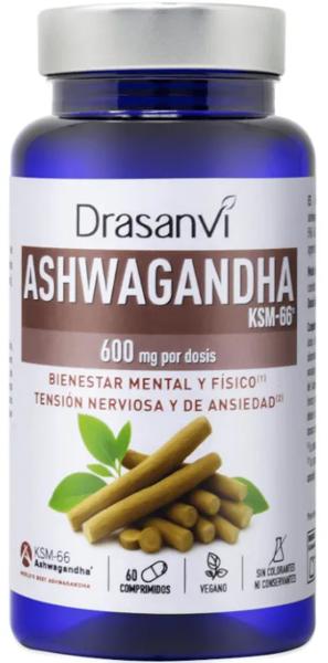 Drasanvi Ashwagandha KSM-66 60 Comprimidos