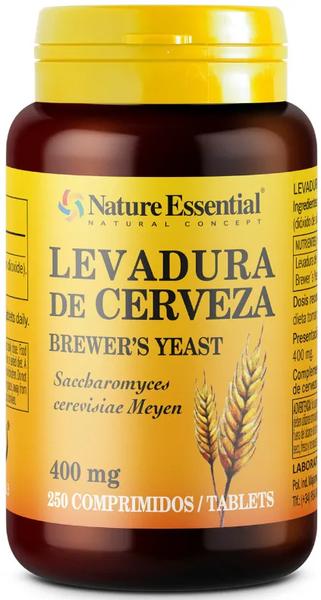 Nature Essential Levadura De Cerveza 400Mg 250 Comprimidos