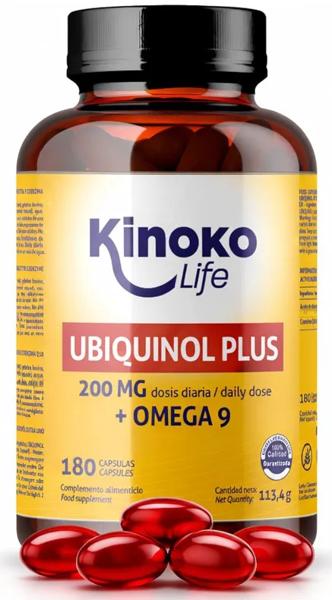 Kinoko Life Ubiquinol Plus 180 Cápsulas