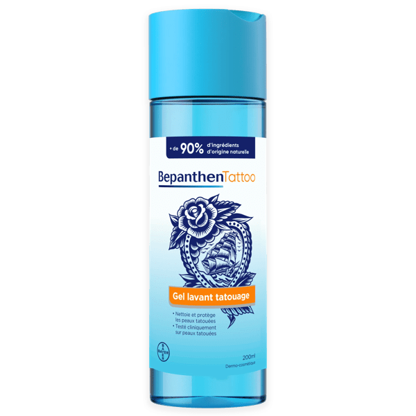 BepanthenTattoo Gel Lavant Avant 200ml 4