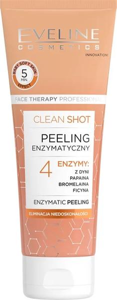 Eveline Cosmetics Negros Clean Shot Peeling Enzimático Facial 75 Ml
