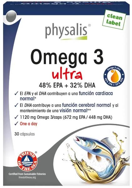 Physalis Omega 3 Ultra 30 Cápsulas