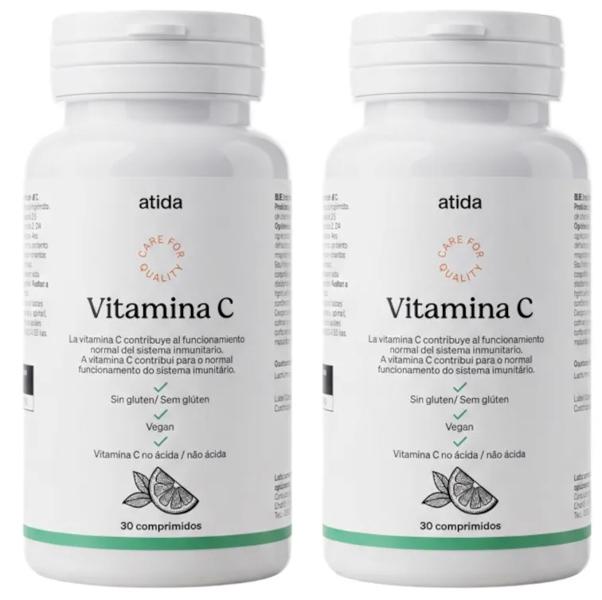Atida Vitamina C 1000 mg 2x30 Comprimidos