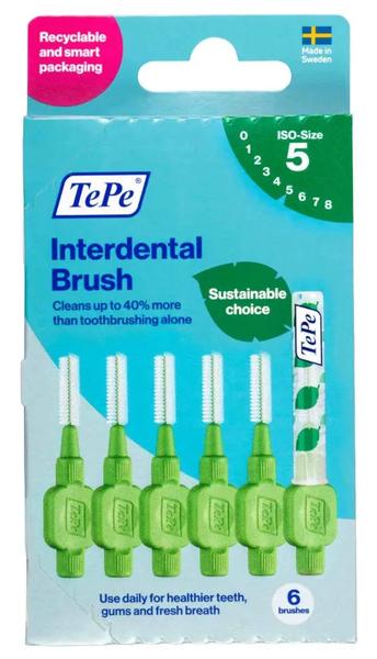 Tepe Verde Cepillo Interdental 0.8Mm 6 Uds