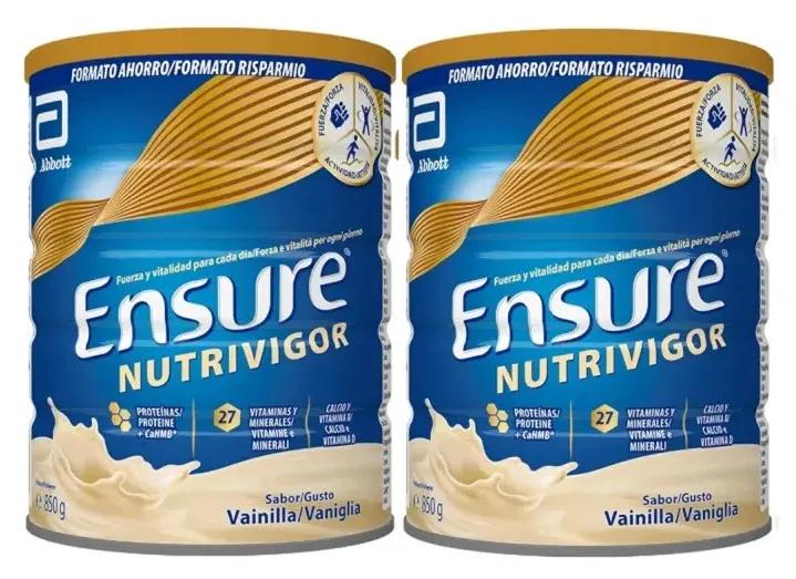 Ensure Nutrivigor Vainilla 2X850 Gr