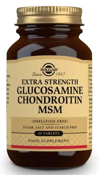Solgar Glucosamina Condroitina MSM 60 Comprimidos