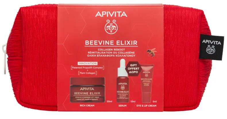 Apivita Crema Beevine Rica 50 Ml + Sérum 10 Ml + Eye & Lip 5 Ml