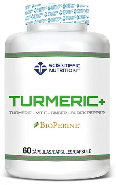 Scientiffic Nutrition Negra Turmeric+ Bioperine® 60 Cápsulas