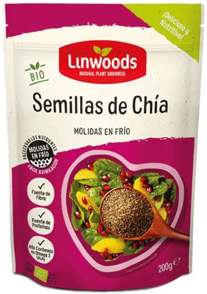 Linwoods Semillas Chía Molidas Bio 200 gr