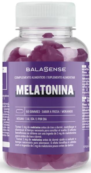 Balasense Melatonina 60 Gummies