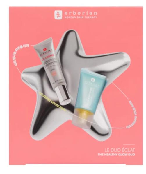 Erborian Kit Cc Crème Clair + Glow Moisturizer - Imagen 2