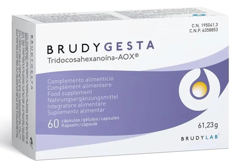 Brudylab Mujer Rojos Brudy Gesta 60 Cápsulas