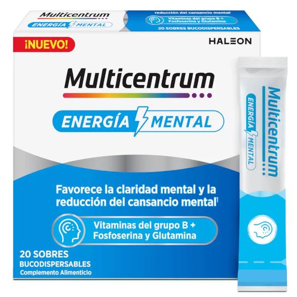Multicentrum Energía Mental Sobres Talla 20 - Imagen 3