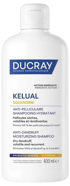 Ducray Kelual Squanorm Champú Anticaspa Caspa Seca 400Ml - Imagen 4