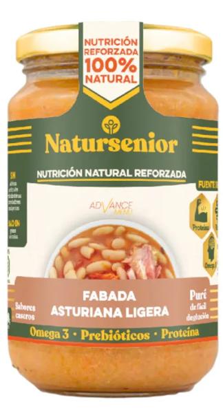 Natursenior Puré Fabada Asturiana Ligera Omega-3 Proteína 340 gr