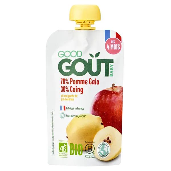 Gourde Compote de Fruits Pomme Coing +6m Bio 120g 2