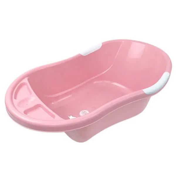 Baignoire bébé 4 mois à 3 ans Trou et bouchon de vidange Coloris Rose