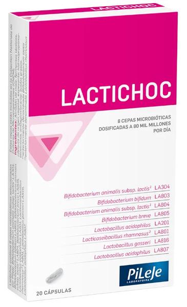 Pileje 10 X Lactichoc 20 Cápsulas - Imagen 3