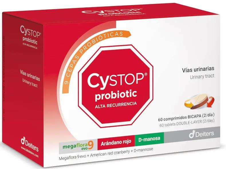 Cystop Probiotic Alta Recurrencia 60 Comprimidos