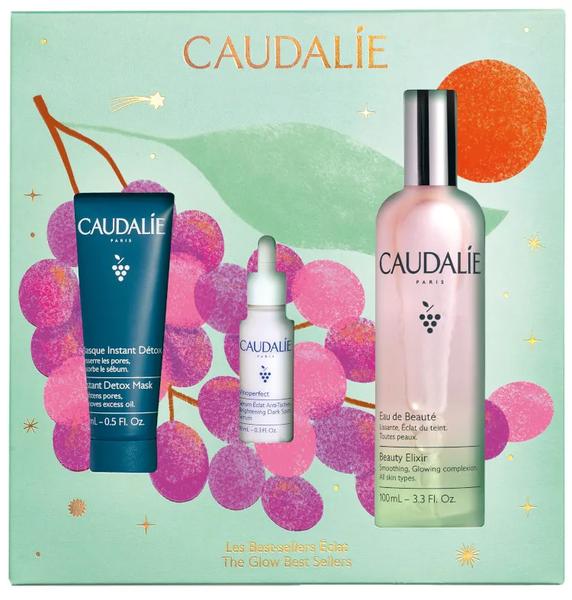 Caudalie Rosa Agua De Belleza 100 Ml + Sérum 10 Ml + Mascarilla 15 Ml