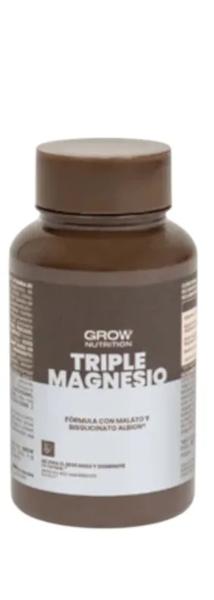 Grow Nutrition Triple Magnesio 60 Cápsulas
