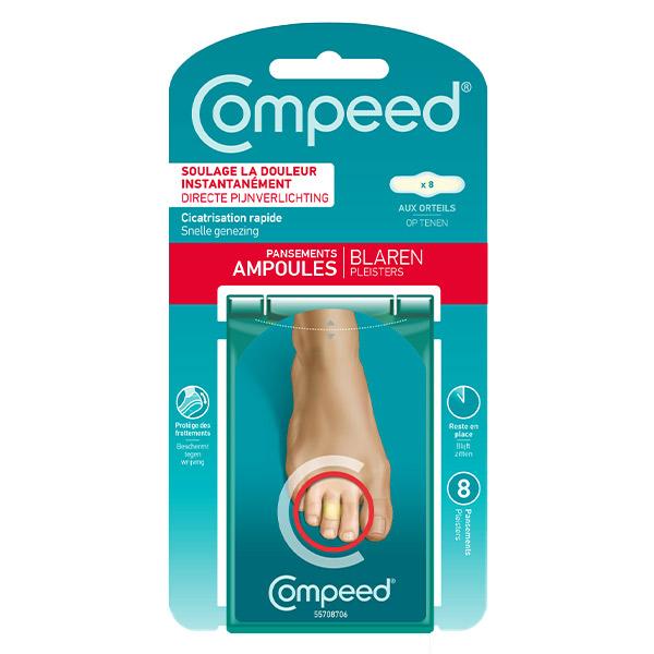 Pansements Ampoules aux Orteils 8 unités