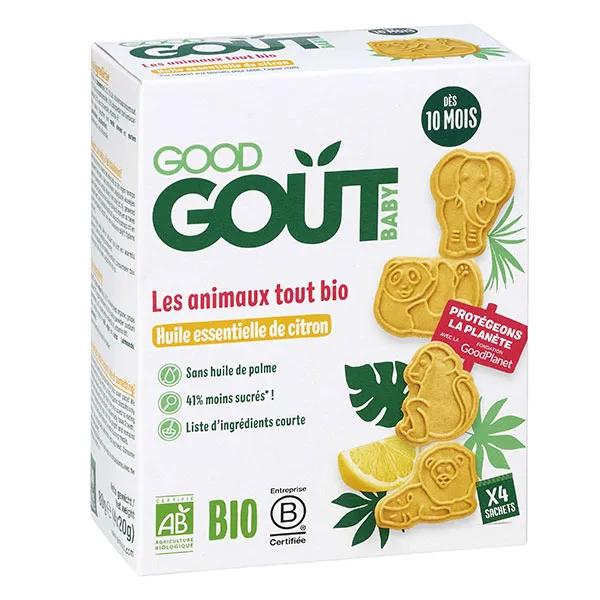 Biscuits Animaux +10m Citron Bio 80g 3