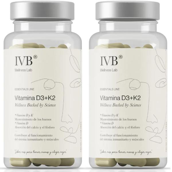 IVB Wellness Lab Vitamina D3+K2 2x90 Cápsulas