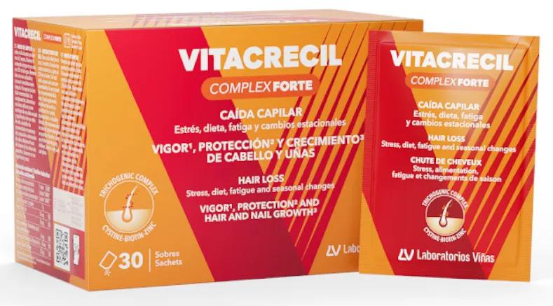 Vitacrecil Complex Forte (Cabello Y Uñas) 30 Sobres - Imagen 4
