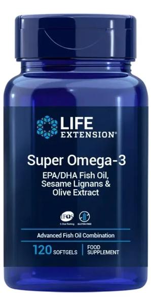 Life Extension Super Omega-3 120 Cápsulas Blandas