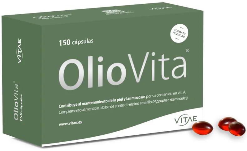 Vitae Oliovita 150 Cápsulas de Aceite de Espino Amarillo rico en Omega 7
