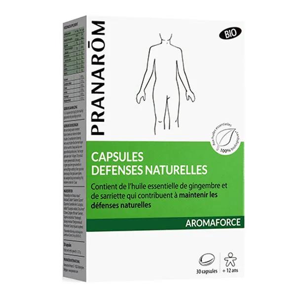 Aromaforce Défenses Naturelles Bio 30 capsules 2