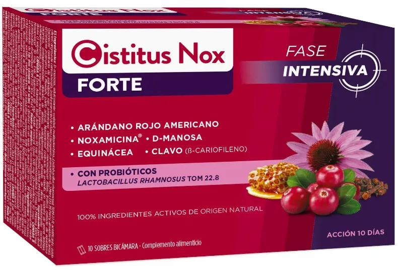 Cistitus Nox Forte Fase Intensiva Con Probióticos 10 Sticks
