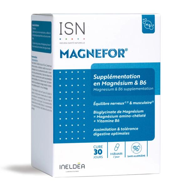 INELDEA  SANTE NATURELLE Magnefor Nervosit&eacute; - Fatigue - 90 g&eacute;lules