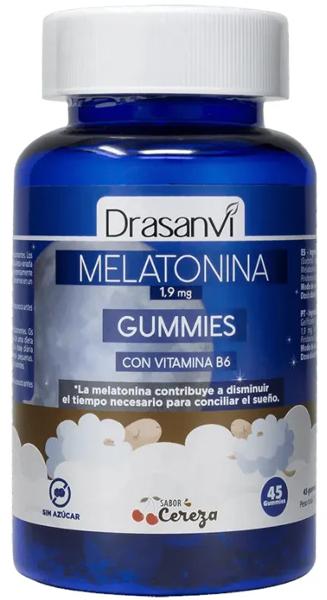 Drasanvi Melatonina 1,9 Mg + Vitamina B6 Cereza 45 Gominolas