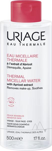 uriage agua micelar termal piel sensible rostro y ojos 500 ml