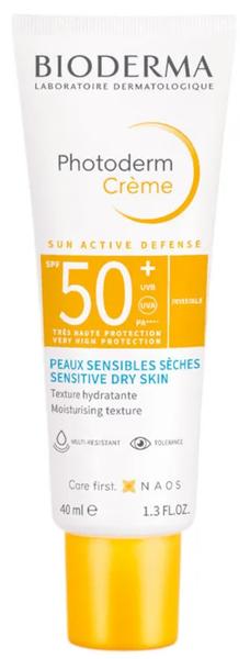 Bioderma Crema Photoderm Piel Sensible Y Seca Spf50+ 40 Ml