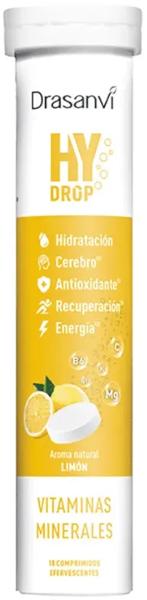 Drasanvi Hydrop Electrolitos Efervescentes Limón 18 Comprimidos