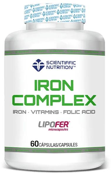 Scientiffic Nutrition Iron Complex Lipofer 60 Cápsulas