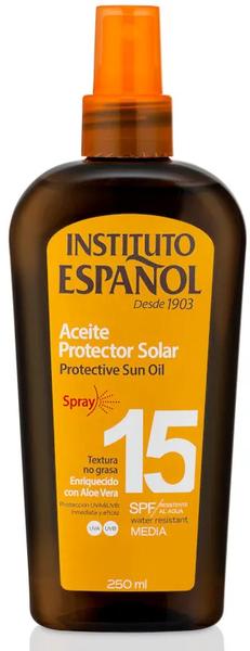 Instituto Español Dorado Aceite Protector Spf15 Spray 250 Ml