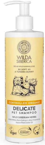 Wilda Siberica Blanco Champú Delicado Mascotas 400 Ml