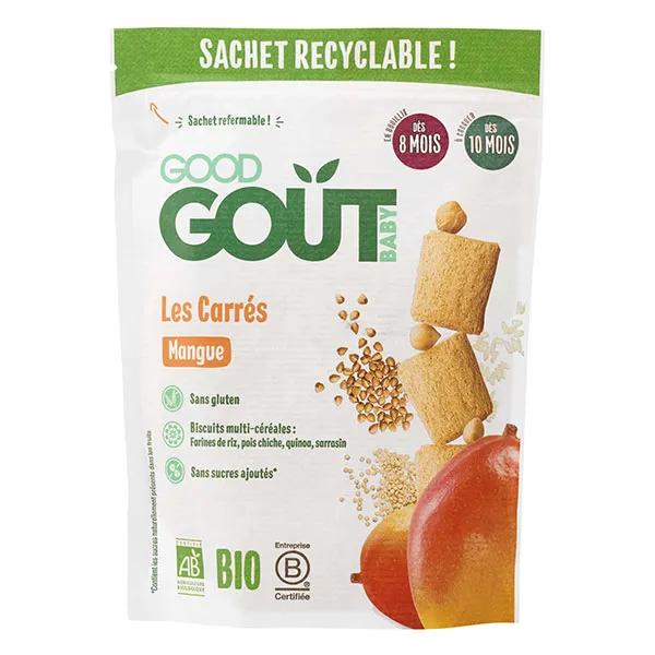 Biscuits Carrés Mangue +8m Bio 50g 3
