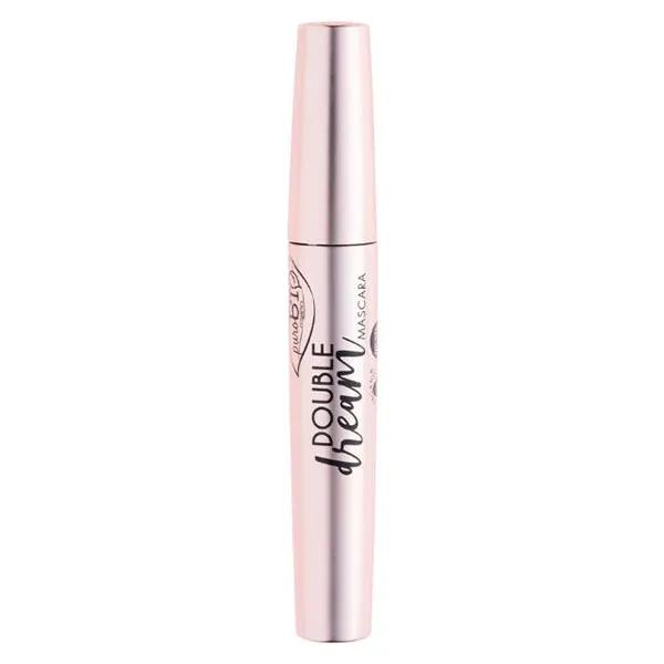 PuroBio Mascara bio Double Dream Nourrissant Allongeant et Recoubant Brun 10ml 2